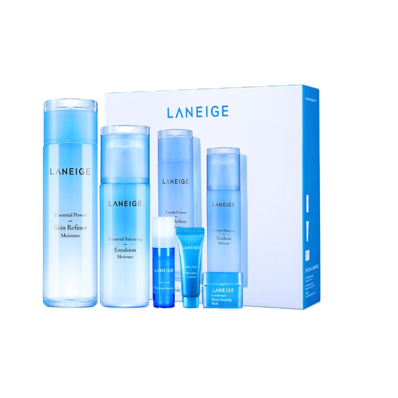 兰芝 补水锁水 护肤套装