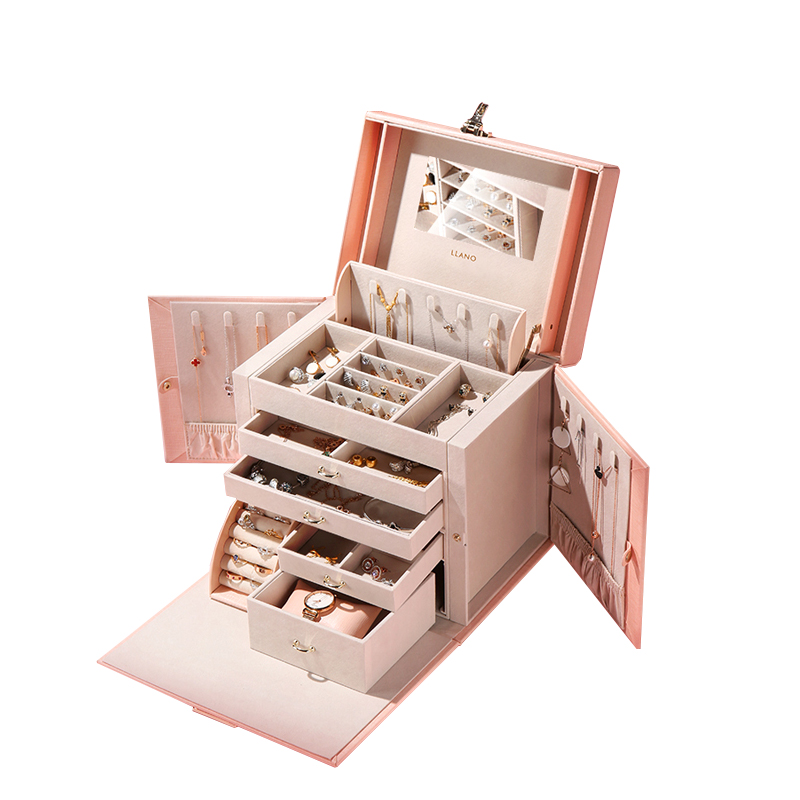 LLANO 带锁首饰收纳盒
