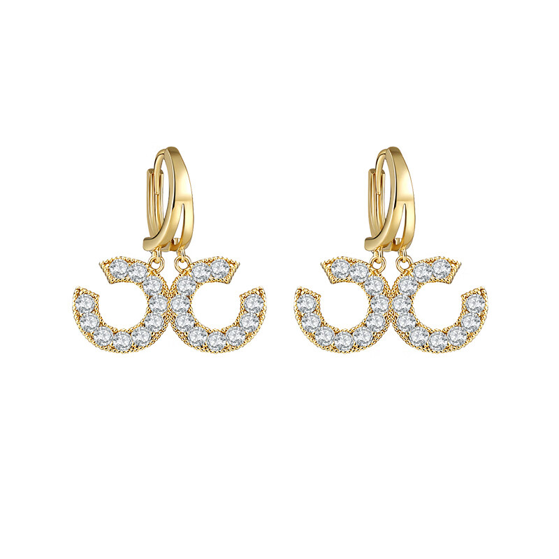 饰之秀气质小香风耳环