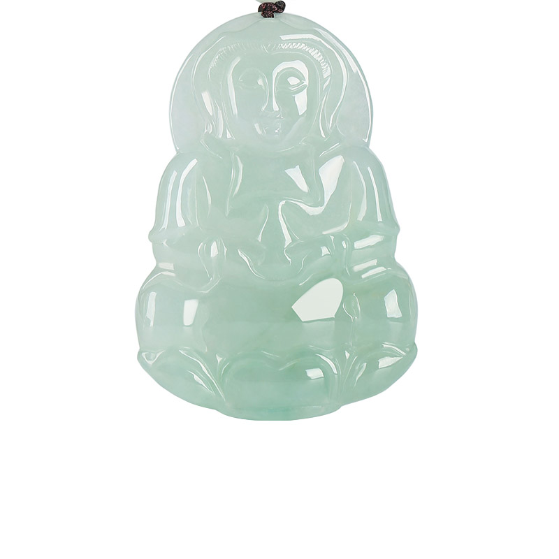 龍徽 翡翠浅绿色 吊坠