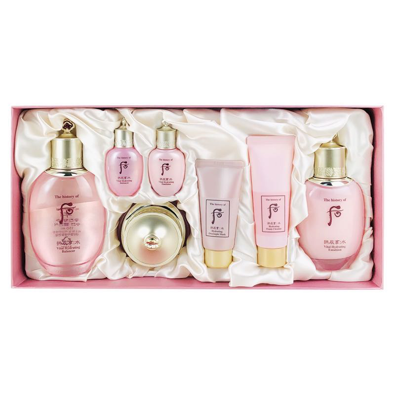 whoo 补水保湿护肤套装