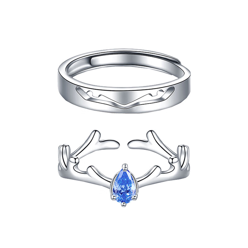 卡蒂罗 鹿角造型 戒指