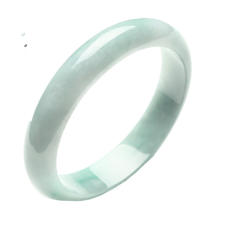 荔尚珠宝淡绿女款玉石手镯