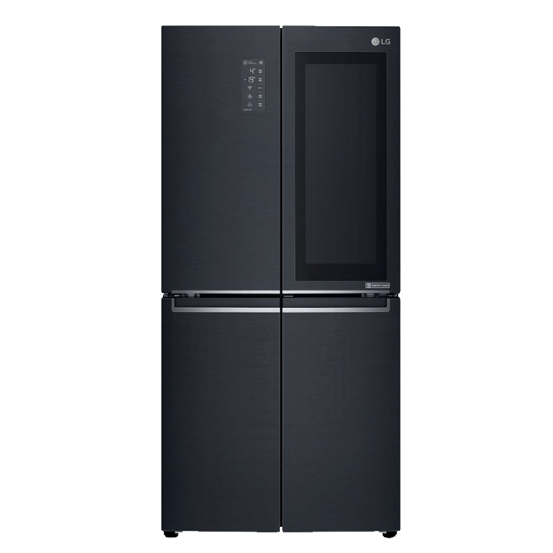 LG门中门设计变频冰箱