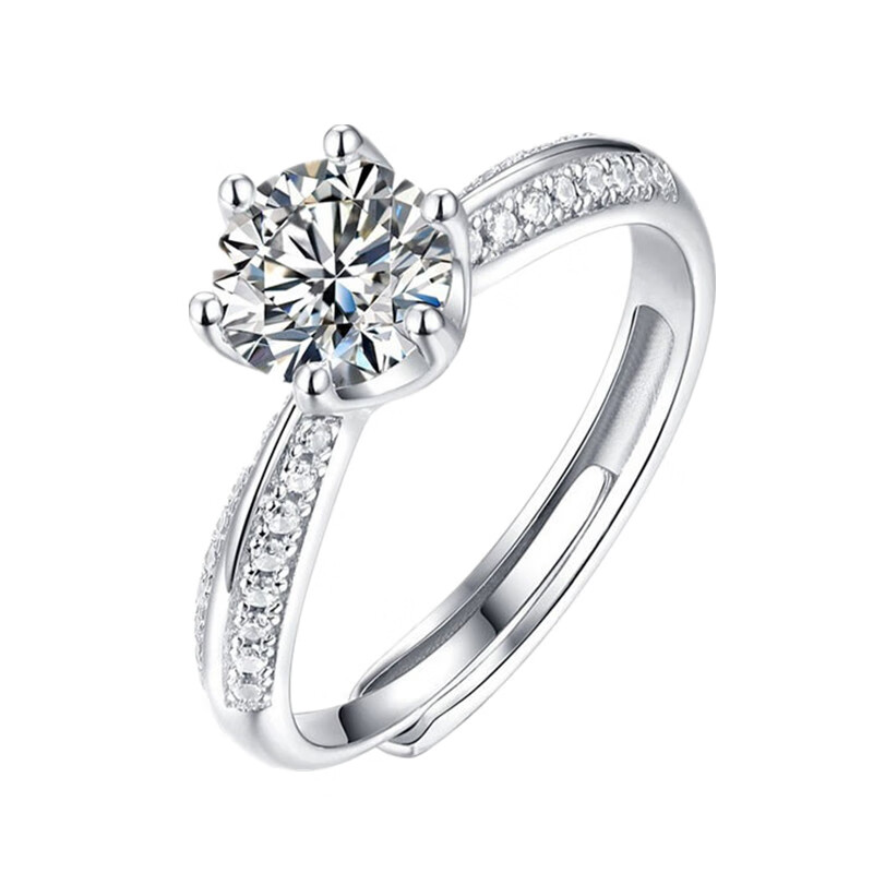 知尊 莫桑石 戒指