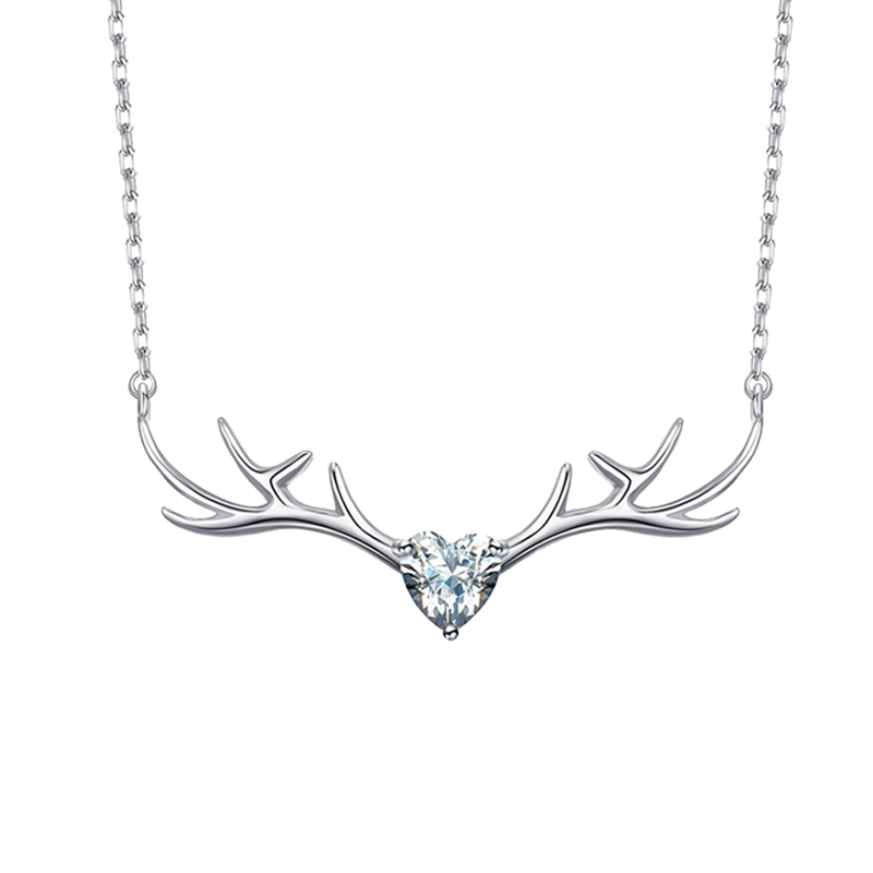 礼意久久 一鹿有你银项链