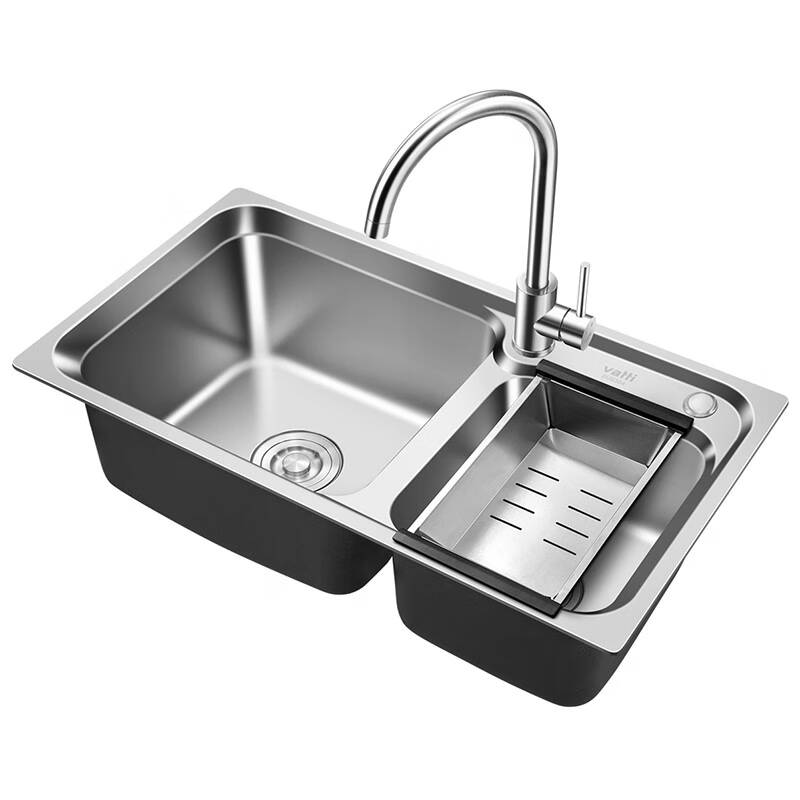 华帝拉伸双槽洗菜盆