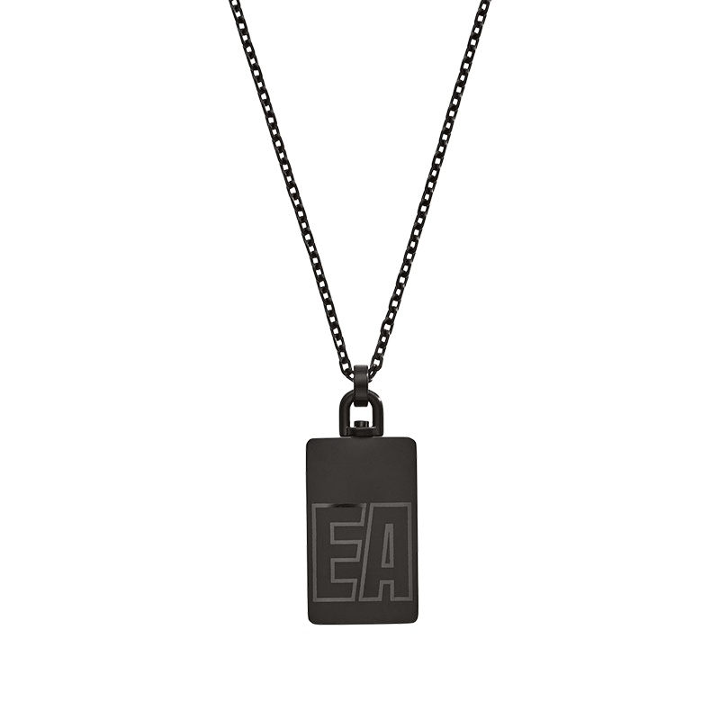 阿玛尼 潮牌吊坠 项链