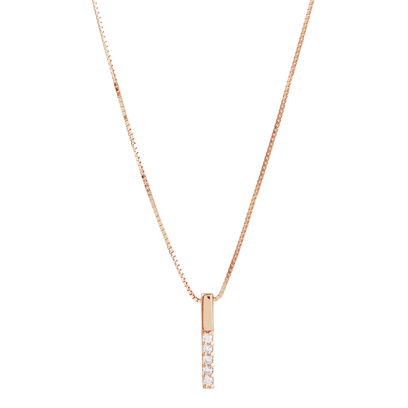 YYEU 925银长条项链