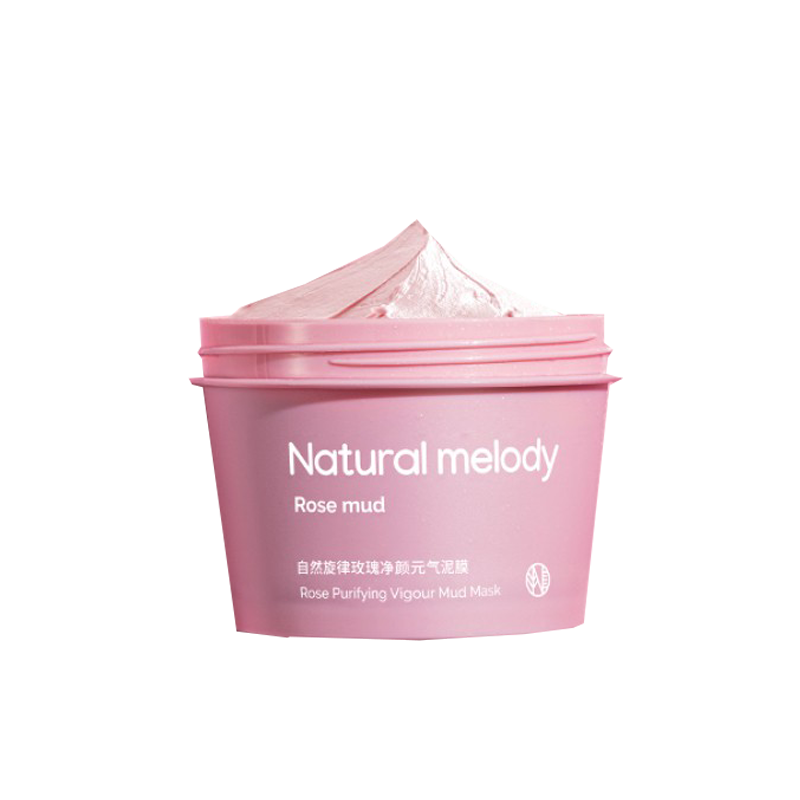 自然旋律 玫瑰清洁面膜