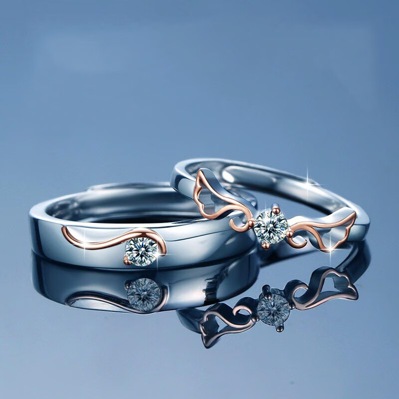 奢蒂 活口设计情侣戒指
