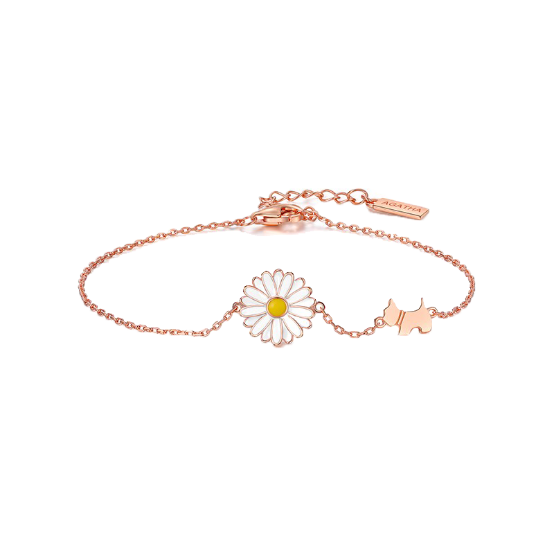 瑷嘉莎 清新小雏菊手链