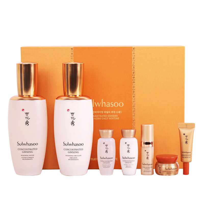 雪花秀 参凝水护肤套装