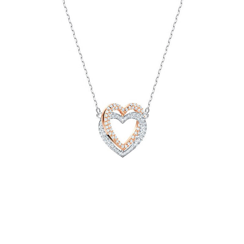 施华洛世奇 心心相扣项链