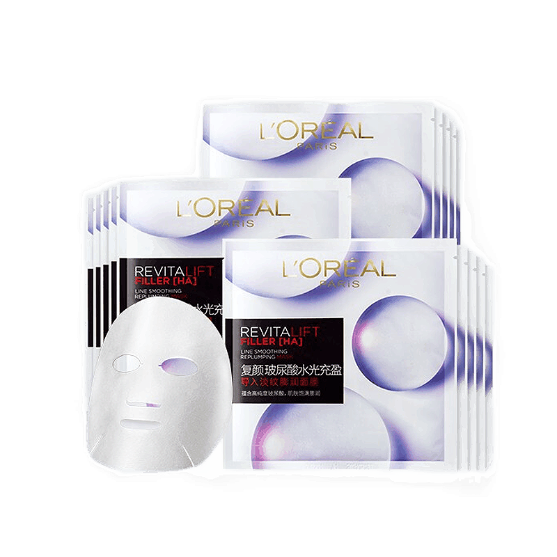 欧莱雅 复颜玻尿酸水光充盈面膜