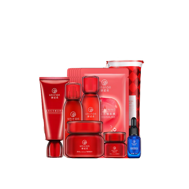 御泥坊 晶亮红石榴补水保湿礼盒