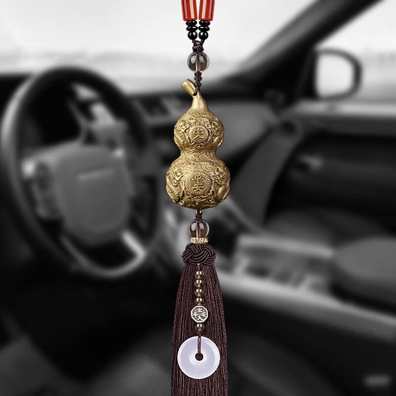 卡丽蒂 实心铜葫芦高档挂件