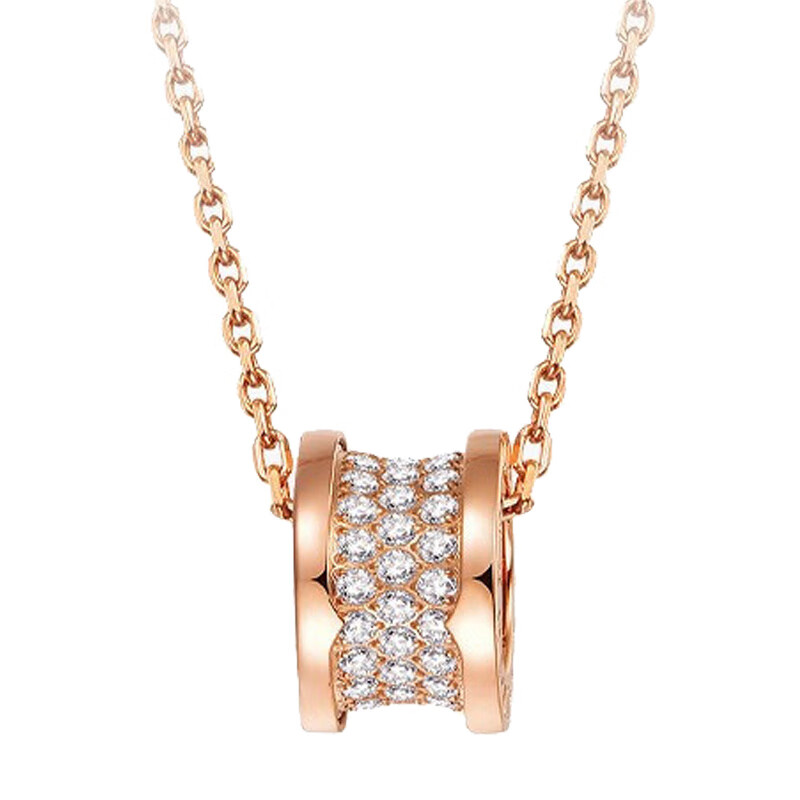 诗筠小蛮腰满钻项链