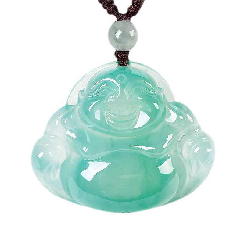 碧玉尊冰种材质翡翠吊坠