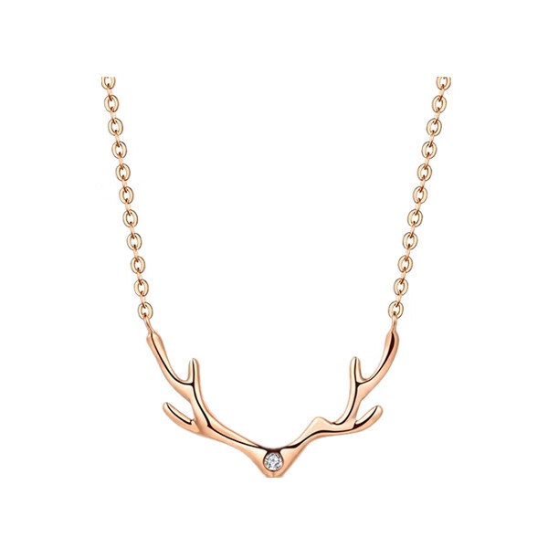 T400 18K金一鹿有你项链