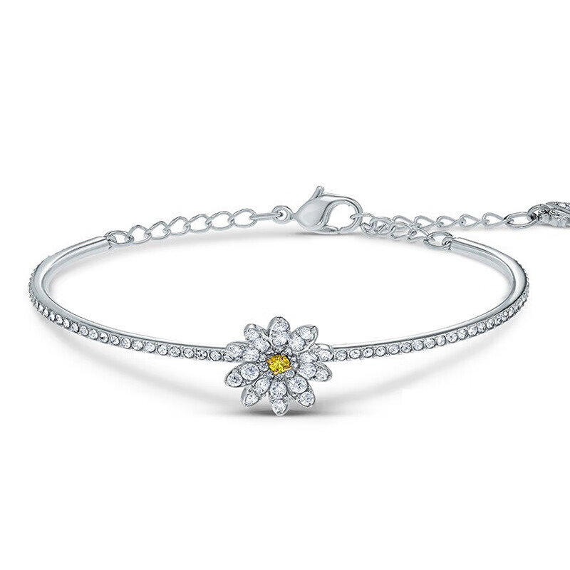 施华洛世奇 镀白金色 手链