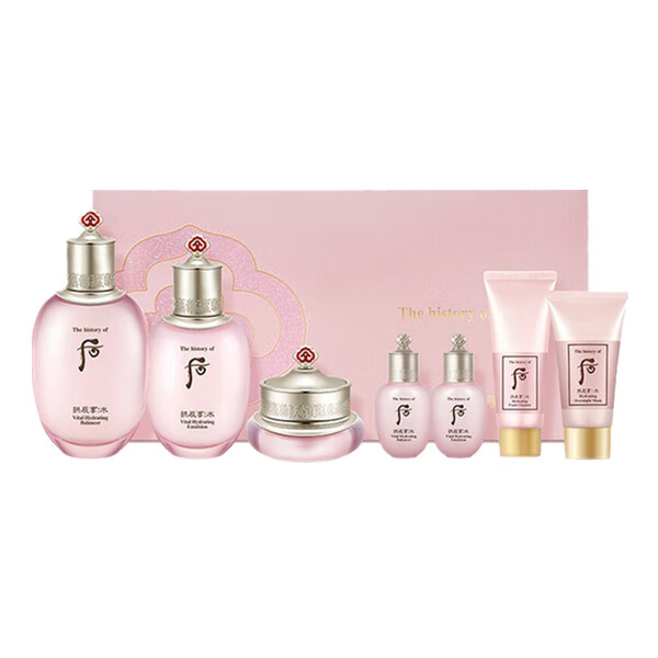 whoo 水妍水乳霜护肤套装