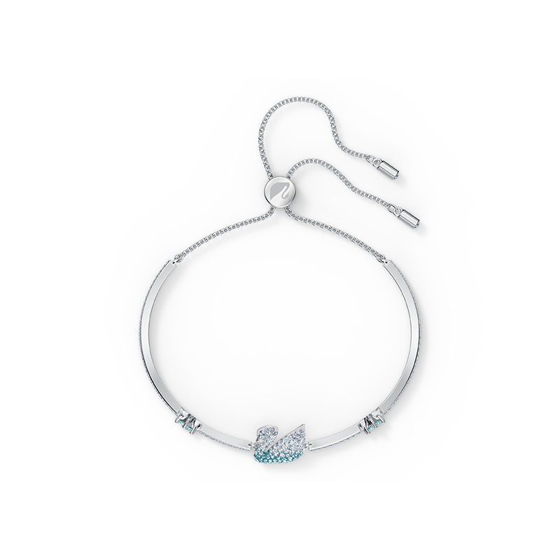 施华洛世奇 蓝色天鹅 手链