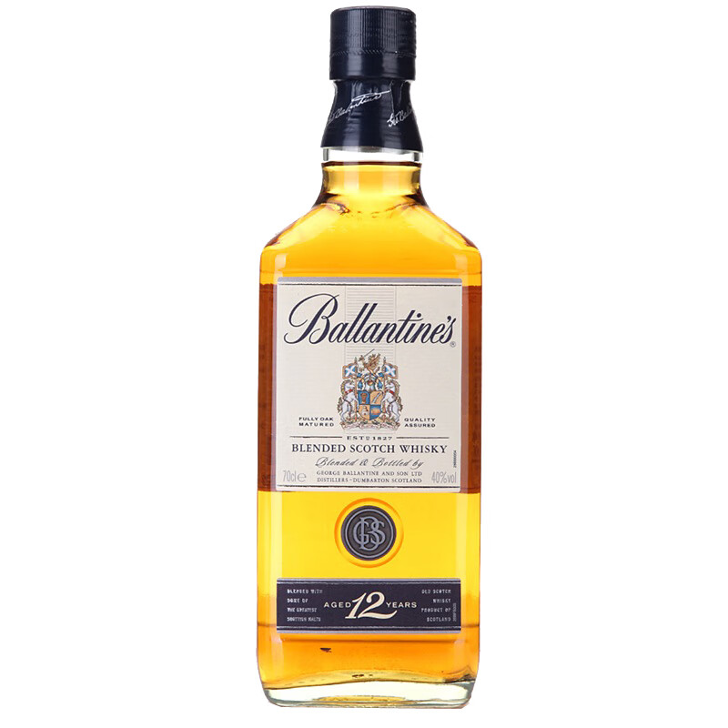 百龄坛 12年金玺 威士忌