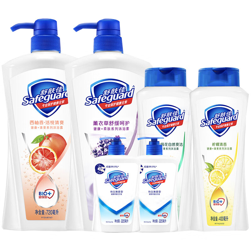 舒肤佳 双重防护洗手液沐浴露