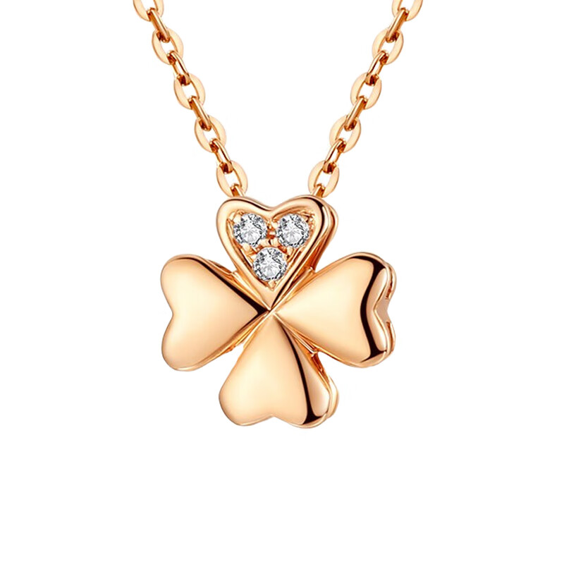 奢蒂 四叶草项链