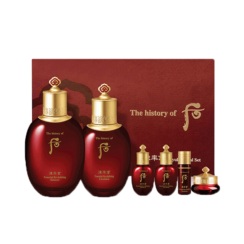 后 津率享红华凝香护肤套装