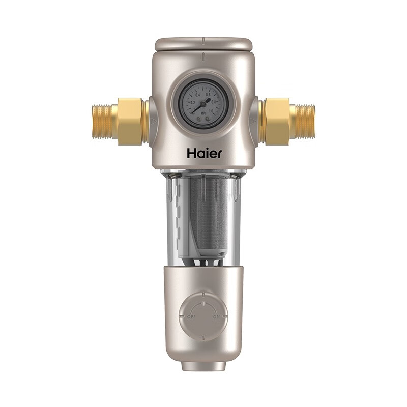 海尔 双面刮洗 前置过滤器