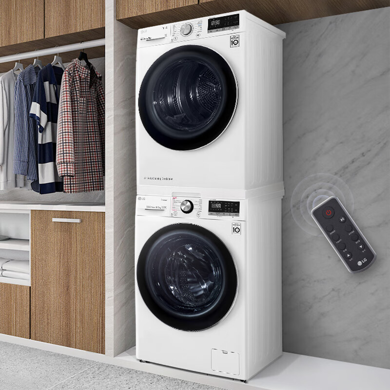 LG 钢钻门板 洗烘套装