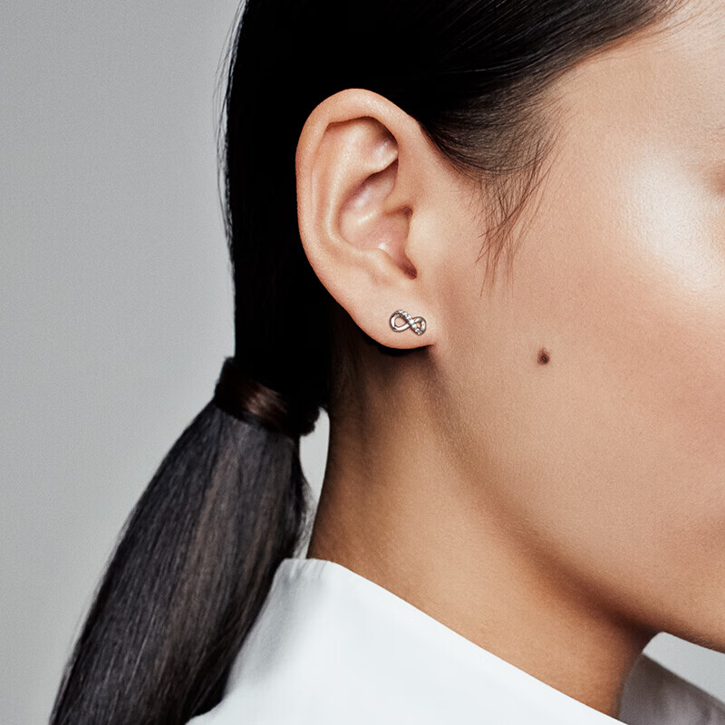 潘多拉 永恒符号耳饰