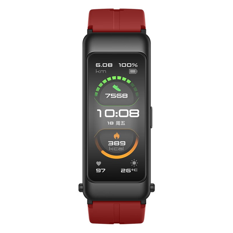 华为 彩屏蓝牙耳机手环