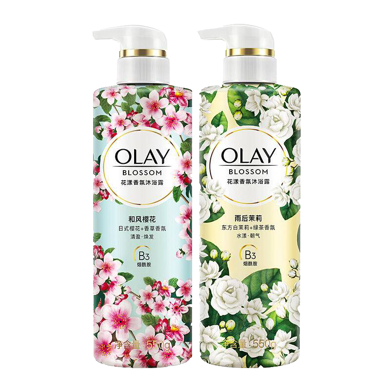 OLAY 花漾香氛套装沐浴露