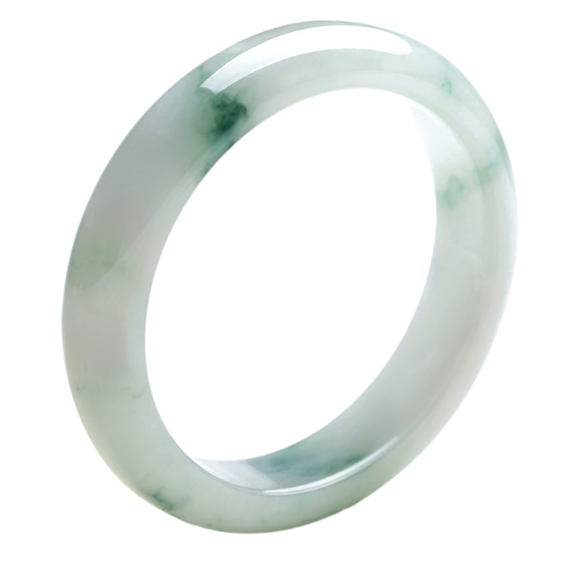 净心石 水润清透翡翠手镯