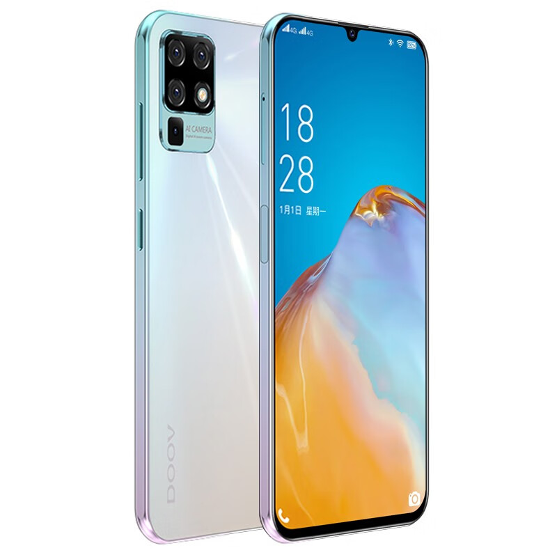 朵唯 渐变玻璃全网通手机