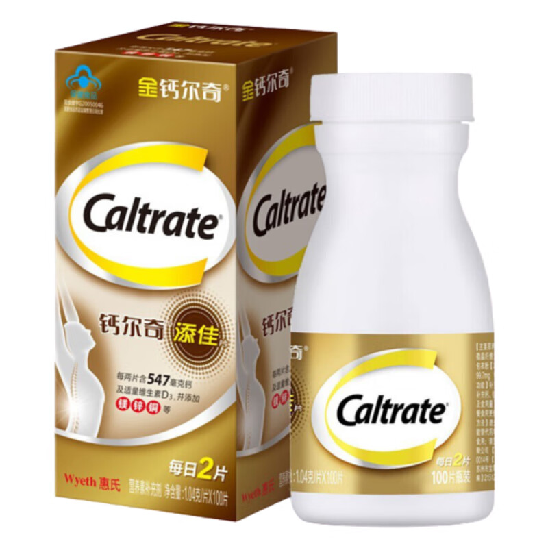 钙尔奇 金装添佳钙片