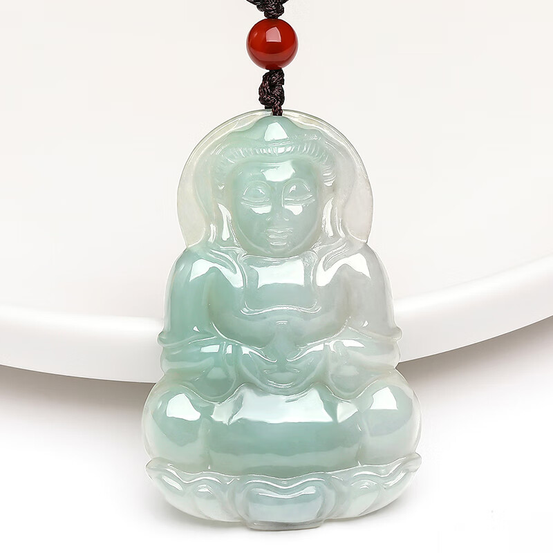 东方雅翠 菩萨翡翠吊坠