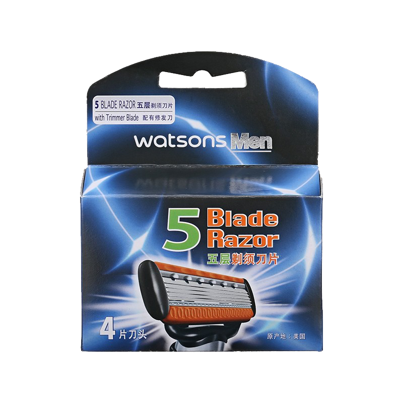 屈臣氏 四片刀头 剃须好物