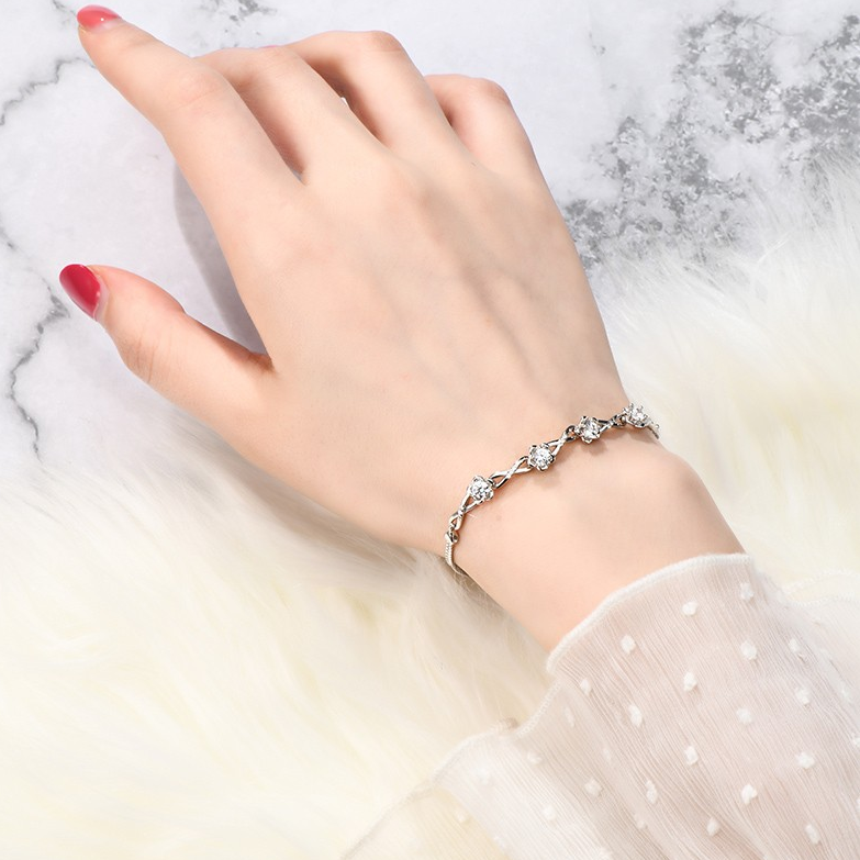 卡蒂罗 925纯银手链