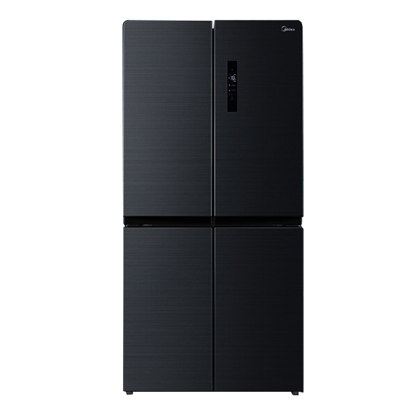 美的 净味除菌 十字对开门冰箱