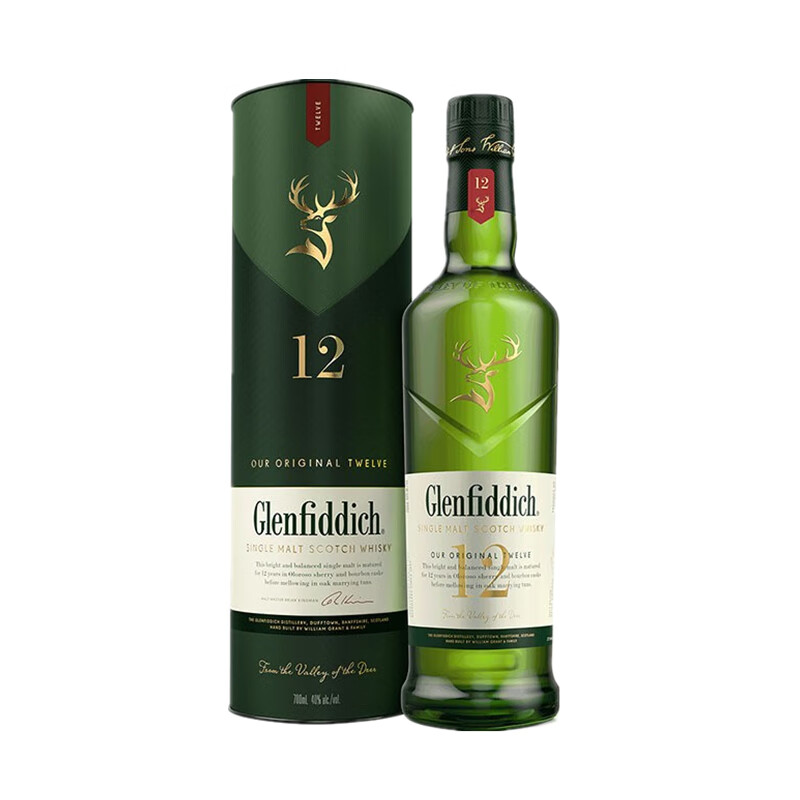 格兰菲迪 单一麦芽纯麦威士忌