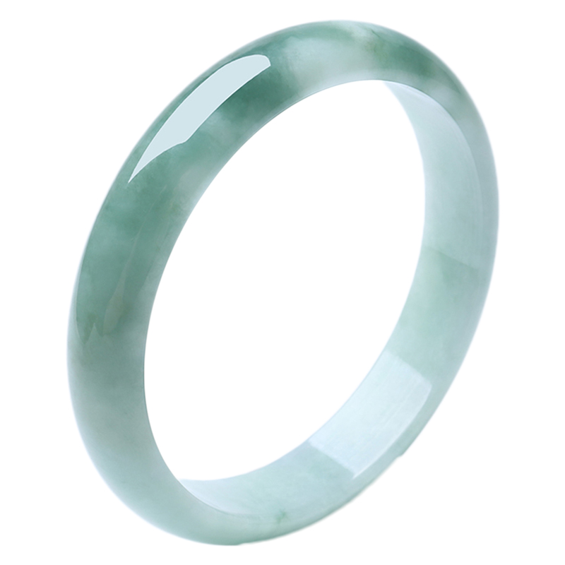 印象眸 飘花翡翠手镯