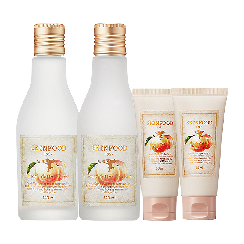 思亲肤 水蜜桃丝柔保湿护肤套装