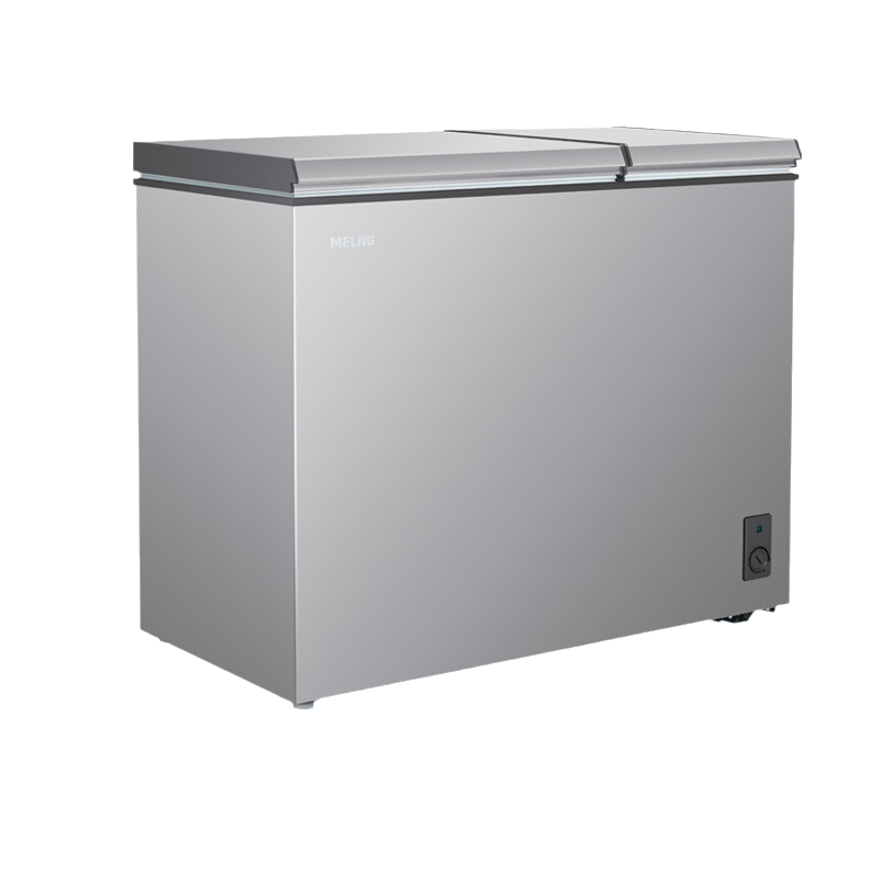 美菱 家用商用双箱双温冷柜