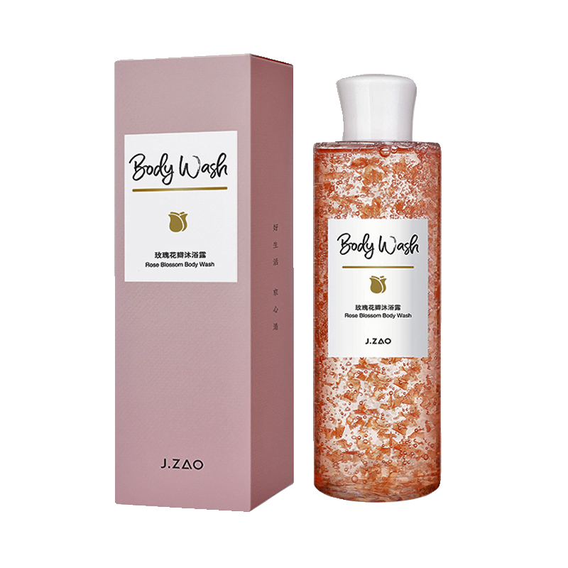 京东京造 保湿玫瑰花瓣沐浴露