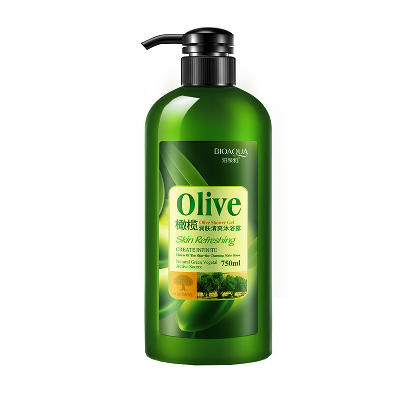 泊泉雅 橄榄 沐浴露