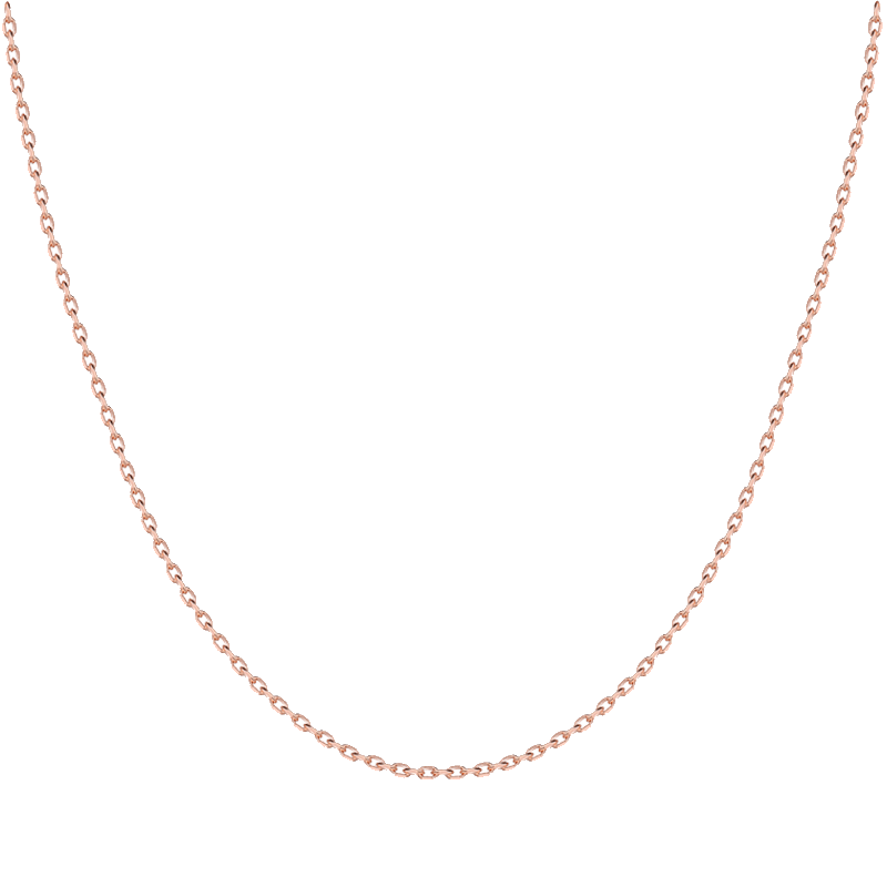 艾嘉莎 925银玫瑰金项链